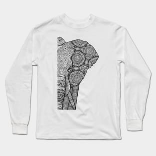 Mandala elephant Long Sleeve T-Shirt